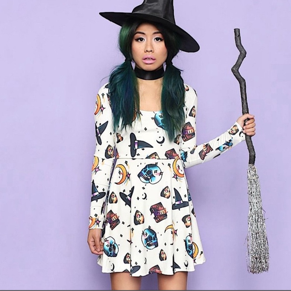 NEW! Gypsy Warrior Witch Costume Dress Halloween Party Dress Size Small